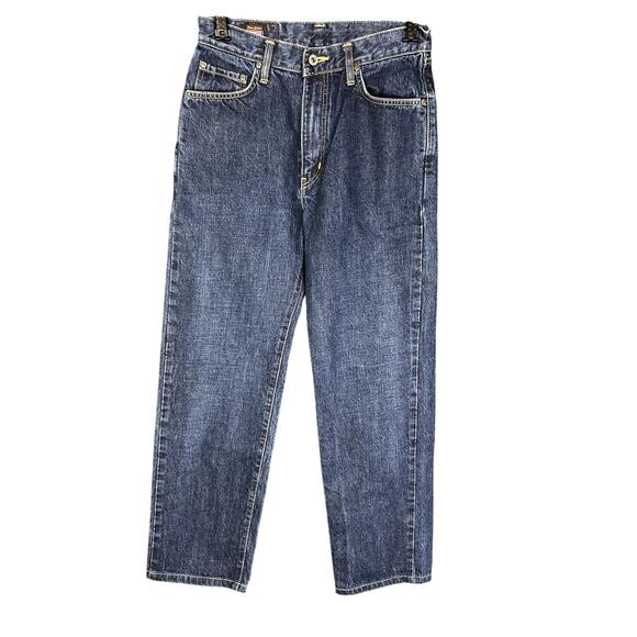 Men's Edwin Japan Straight Leg 103 Medium Wash Denim Blue Jeans 30x32 - Picture 1 of 8